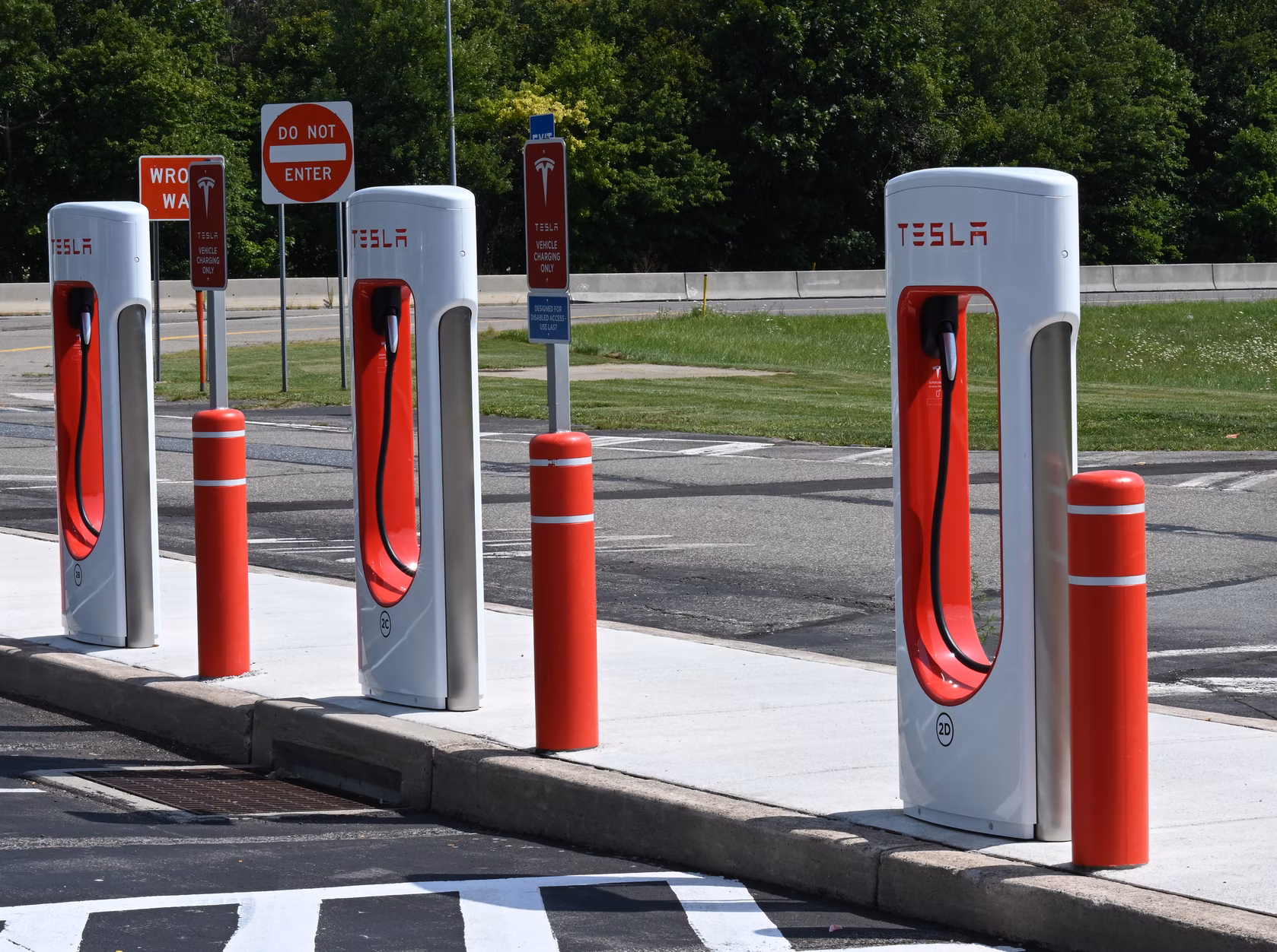tesla chargers